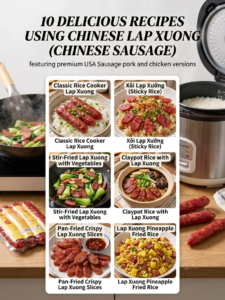 Read more about the article 10 Delicious Recipes Using Chinese Lap Xuong (Chinese Sausage)